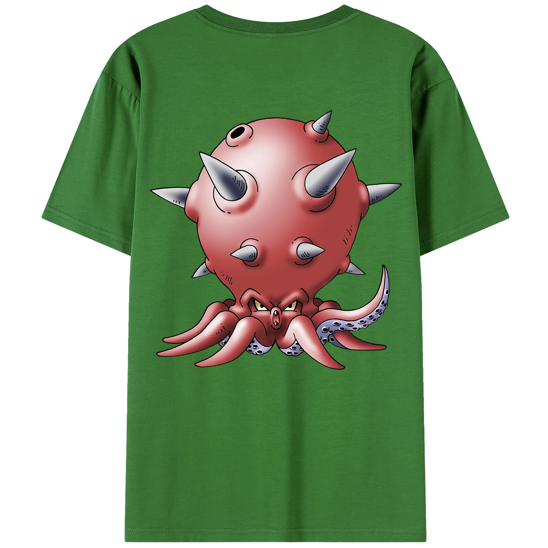 （画像用） ドラゴンクエスト Doragon Kuesuto Dragon Quest レディース半袖Tシャツ(バックプリント)